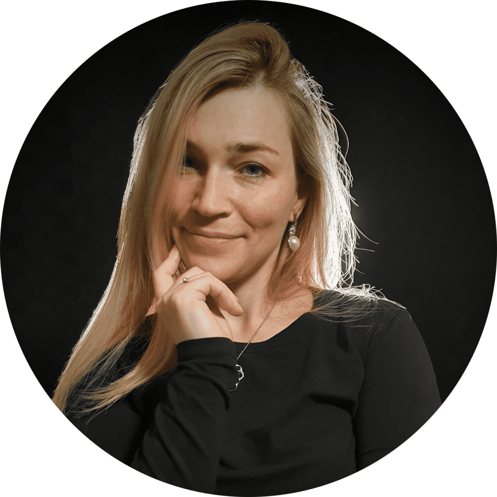 Aiki portrait on black background